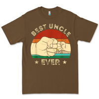 Cacao vintage best uncle ever fist bump funny uncle fathers day Premium Tee - linhVisuals