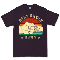 Plum vintage best uncle ever fist bump funny uncle fathers day Premium Tee - linhVisuals