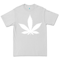 Dove Grey weed leaf in a pocket marijuana cannabis Premium Tee - linhVisuals