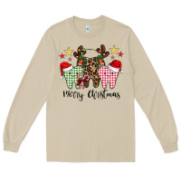 Mushroom merry christmas tooth Long Sleeve Tee - CowhideDigitalArt