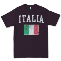 Plum vintage italia italian flag italy italiano Premium Tee - linhVisuals