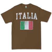 Cacao vintage italia italian flag italy italiano Premium Tee - linhVisuals