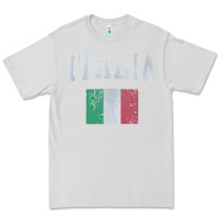 Dove Grey vintage italia italian flag italy italiano Premium Tee - linhVisuals