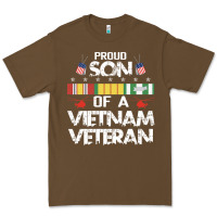 Cacao proud son of a vietnam veteran father's day Premium Tee - linhVisuals