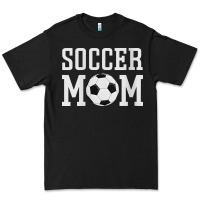 Black womens soccer mama soccer mom Premium Tee - linhVisuals