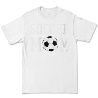 White womens soccer mama soccer mom Premium Tee - linhVisuals