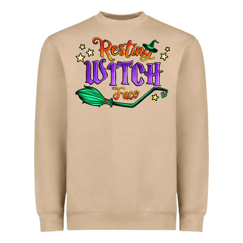 Resting Witch Face Heavyweight Sweatshirt by Jasminsmagicworld | Teevron