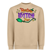 Mushroom resting witch face Heavyweight Sweatshirt - Jasminsmagicworld