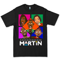 Black Martin TV Show Premium Tee - linhVisuals