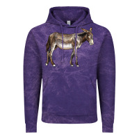 Cloud Purple american mammoth jackstock donkey Vintage Hoodie - LillyAllenDesigns