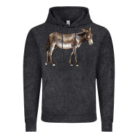 Vintage Black american mammoth jackstock donkey Vintage Hoodie - LillyAllenDesigns
