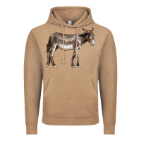 Vintage Coffee american mammoth jackstock donkey Vintage Hoodie - LillyAllenDesigns