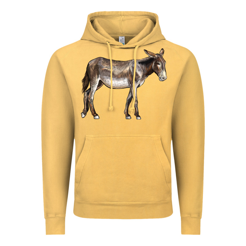 American Mammoth Jackstock Donkey Vintage Hoodie by LillyAllenDesigns | Teevron