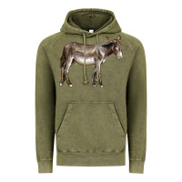 Vintage Olive american mammoth jackstock donkey Vintage Hoodie - LillyAllenDesigns