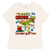 Bone ready to crush kindergarten Ladies Tee - BundleAndBundleShop