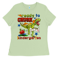Matcha ready to crush kindergarten Ladies Tee - BundleAndBundleShop