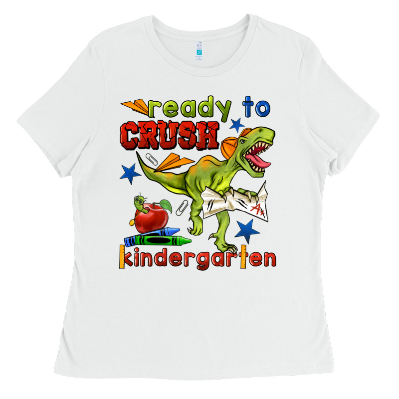 Ready To Crush Kindergarten Ladies Tee by BundleAndBundleShop | Teevron