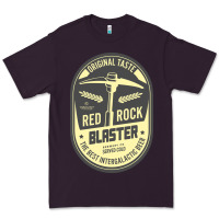 Plum deep rock galactic red rock blaster beer , designer   t shirt Premium Tee - linhVisuals
