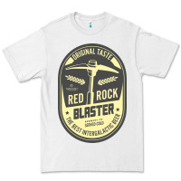 White deep rock galactic red rock blaster beer , designer   t shirt Premium Tee - linhVisuals