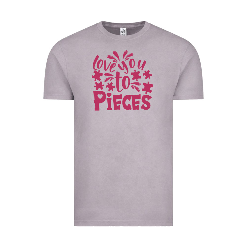 Love You To Pieces Vintage Tee by CowhideDigitalArt | Teevron