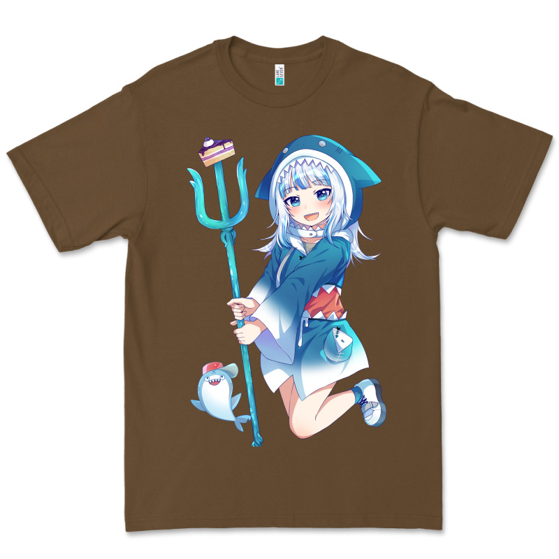 Gawr Gura Premium Tee by linhVisuals | Teevron