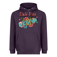 Plum little miss third grade Heavyweight Hoodie - Jasminsmagicworld