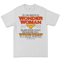 Dove Grey wonder woman Premium Tee - linhVisuals