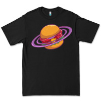 Burger  Saturn Premium Tee | Teevron