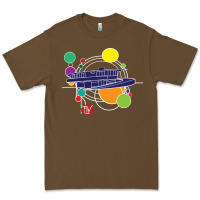 Cacao retro graphic design   frank lloyd wright Premium Tee - linhVisuals