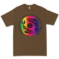 Cacao two lost souls swimming in a fish bowl Premium Tee - linhVisuals