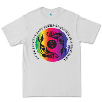 Dove Grey two lost souls swimming in a fish bowl Premium Tee - linhVisuals