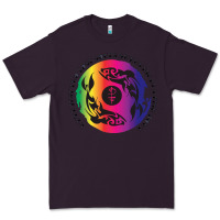 Plum two lost souls swimming in a fish bowl Premium Tee - linhVisuals