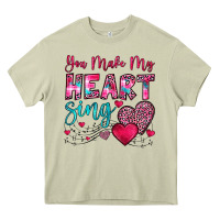 Mossy you make my heart sing Heavy Core Tee - OliviaCreatesArt