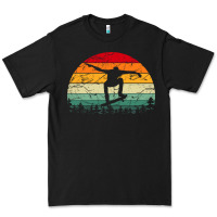 Black skateboard vintage for skateboards lovers Premium Tee - linhVisuals