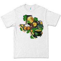 White texas map st patricks day Premium Tee - FaDigitalArtStudio