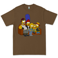 Cacao simpson family Premium Tee - linhVisuals