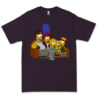 Plum simpson family Premium Tee - linhVisuals