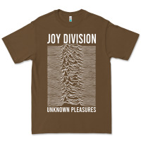 Cacao JOY DIVISION - UNKNOWN PLEASURES Premium Tee - linhVisuals