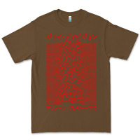 Cacao JOY DIVISION - UNKNOWN PLEASURES - JAPANESE Premium Tee - linhVisuals