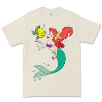 Bone ariel mermaid Premium Tee - linhVisuals