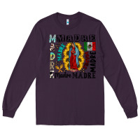Plum madre Long Sleeve Tee - CowhideDigitalArt