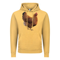 Vintage Mustard new hampshire red chicken Vintage Hoodie - LillyAllenDesigns