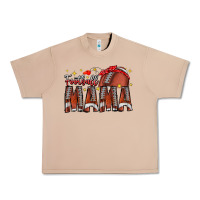 Burro football mama Urban Heavy Tee - CowhideDigitalArt