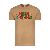 Vintage Camel festive merry christmas greeting Vintage Tee - CowhideDigitalArt