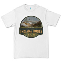 White indiana dunes national park lake michigan beach trails t shirt Premium Tee - linhVisuals
