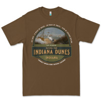 Cacao indiana dunes national park lake michigan beach trails t shirt Premium Tee - linhVisuals