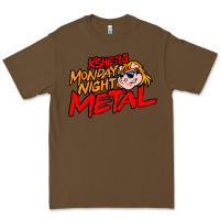 Cacao MONDAY NIGHT METAL Premium Tee - linhVisuals
