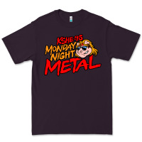 Plum MONDAY NIGHT METAL Premium Tee - linhVisuals