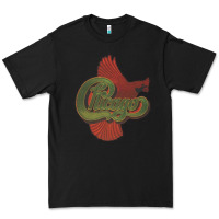 Black VINTAGE CHICAGO Premium Tee - linhVisuals