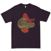 Plum VINTAGE CHICAGO Premium Tee - linhVisuals